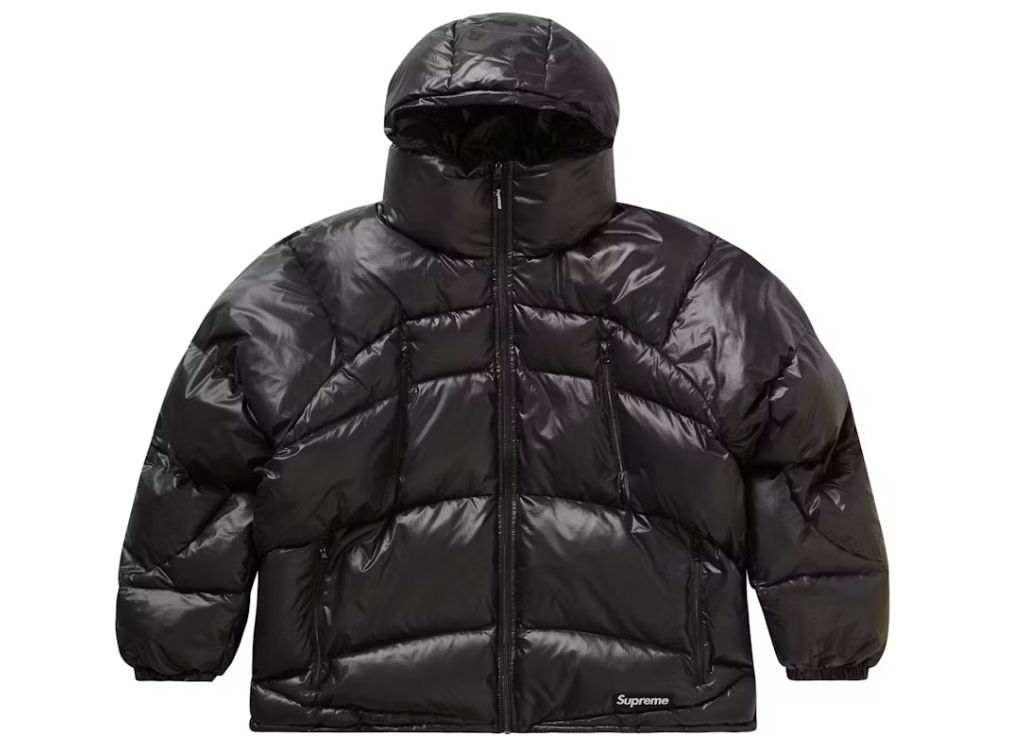 Supreme Reversible Featherweight Down Puffer Jacket Black