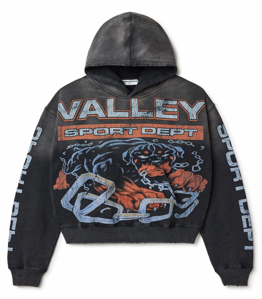 Vale Forever Big Dog Pullover Hoodie Black