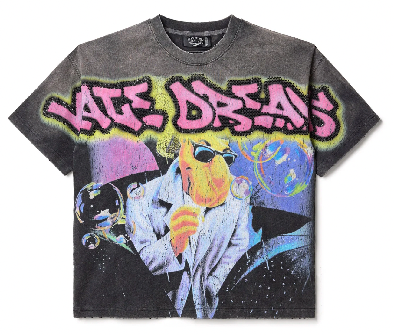Vale Forever Camel Bling Big Tee Black