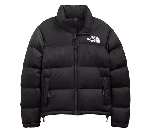 The North Face Womens 1996 Retro Nuptse 700 Fill Packable Jacket Recycled TNF Black