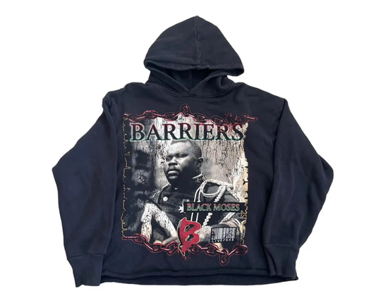 Barriers Black Moses Hoodie Black