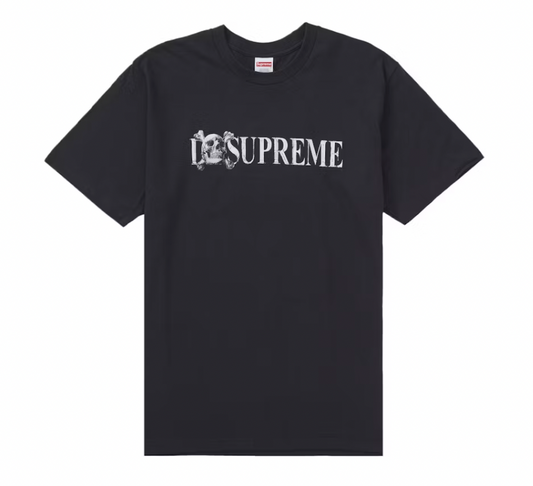 Supreme Skull Tee Black