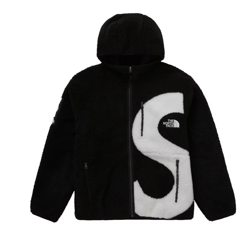 Supreme The North Face S Logo Fleece Jacket Black