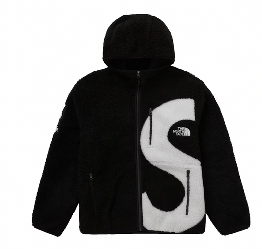 Supreme The North Face S Logo Fleece Jacket Black