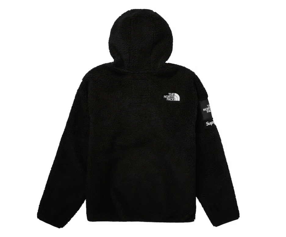Supreme The North Face S Logo Fleece Jacket Black