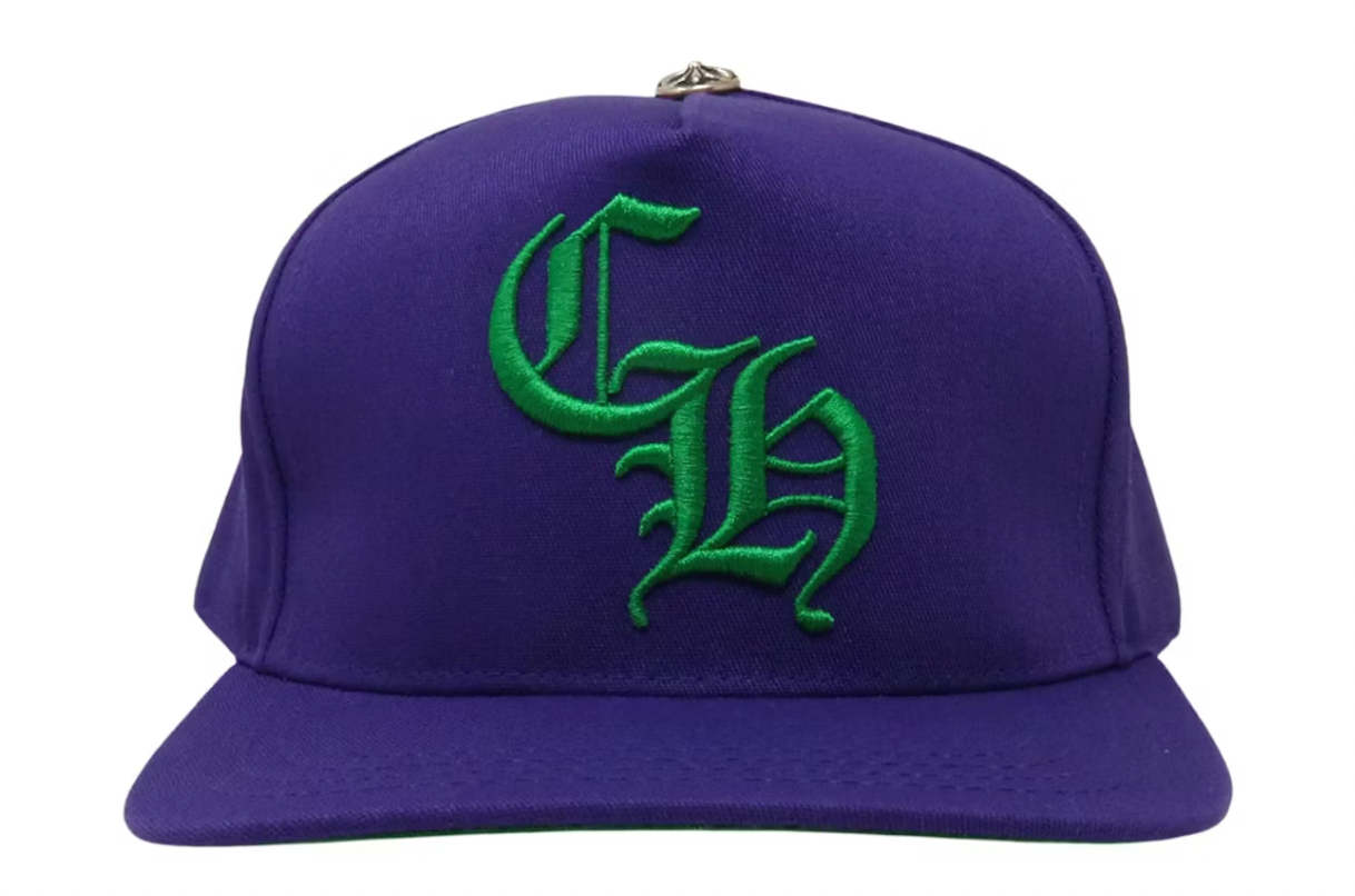 Chrome Hearts CH Baseball Cap Purple/Green