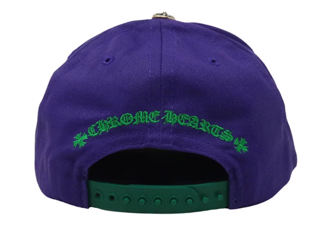 Chrome Hearts CH Baseball Cap Purple/Green