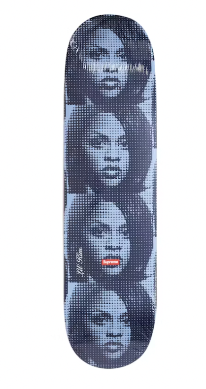 Supreme Lil Kim Skateboard Deck Light Blue