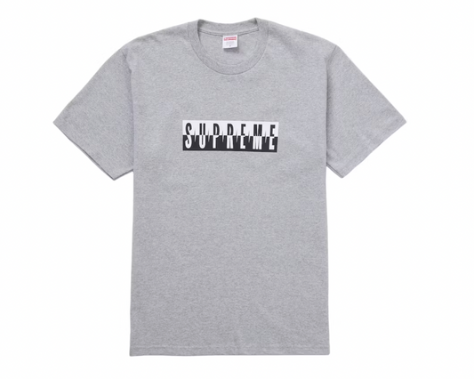 Supreme Split Tee (FW25) Heather Grey