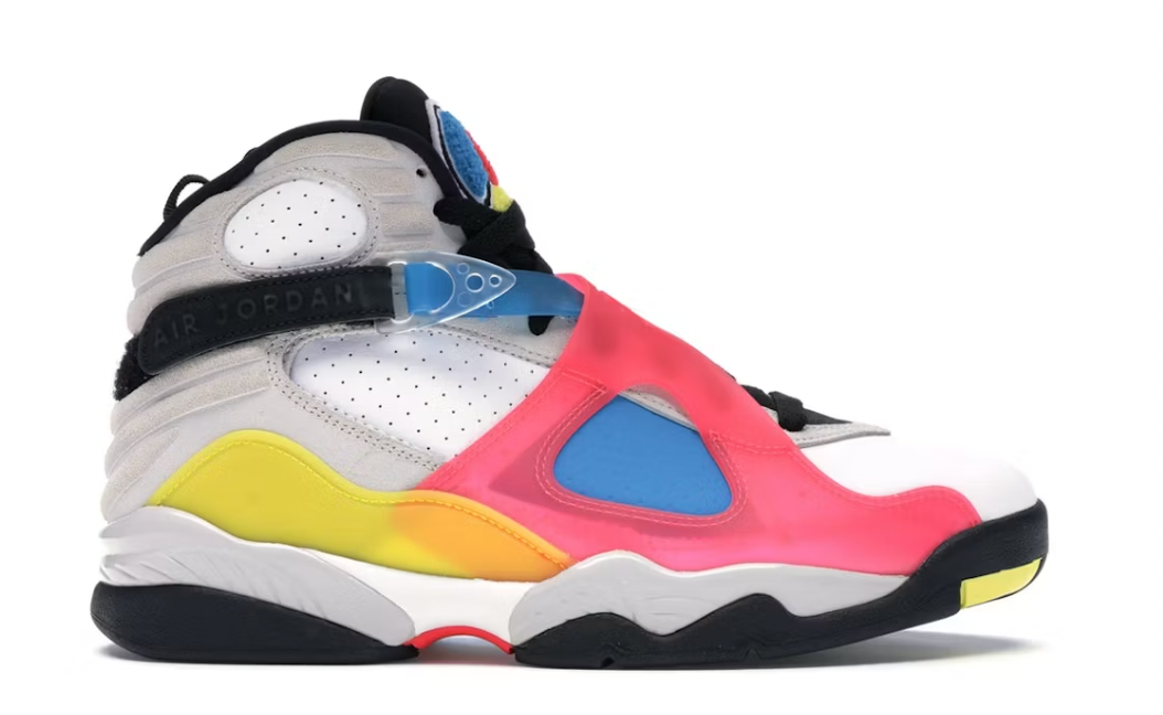 Jordan 8 SP Retro SE White Multicolor