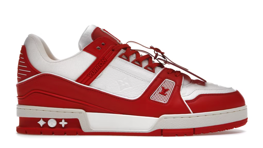 Louis Vuitton Trainer Red White