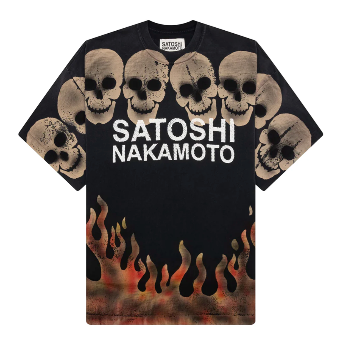 Satoshi Nakamoto Lost Boys Tee Black