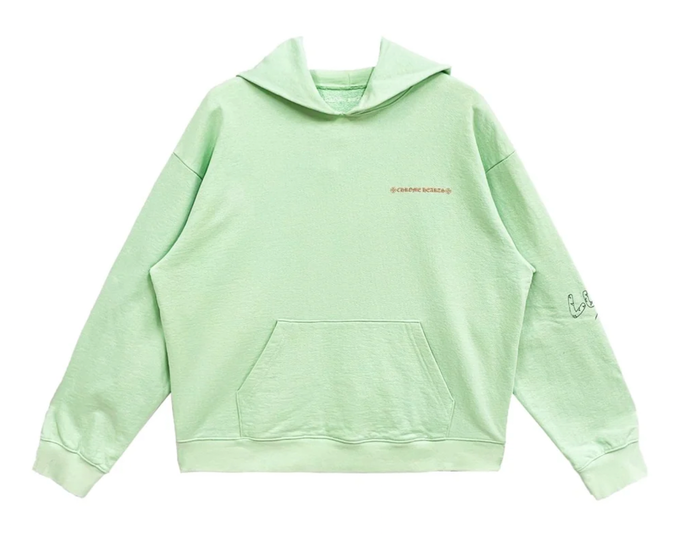 Chrome Hearts Matty Boy Lust Hoodie Seafoam Green