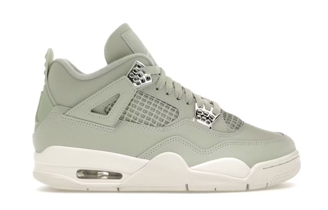 Jordan 4 Retro Seafoam Sail (Women's)