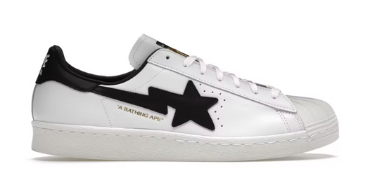adidas Superstar 80s Bape White Black