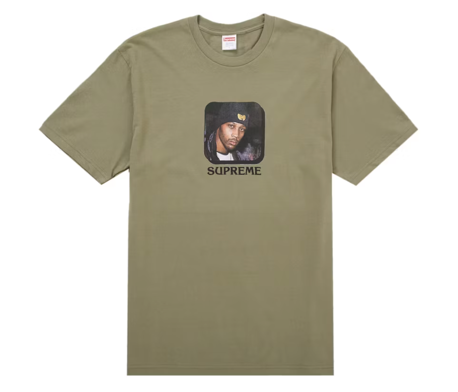 Supreme Wu-Tang Clan RZA Tee Light Olive