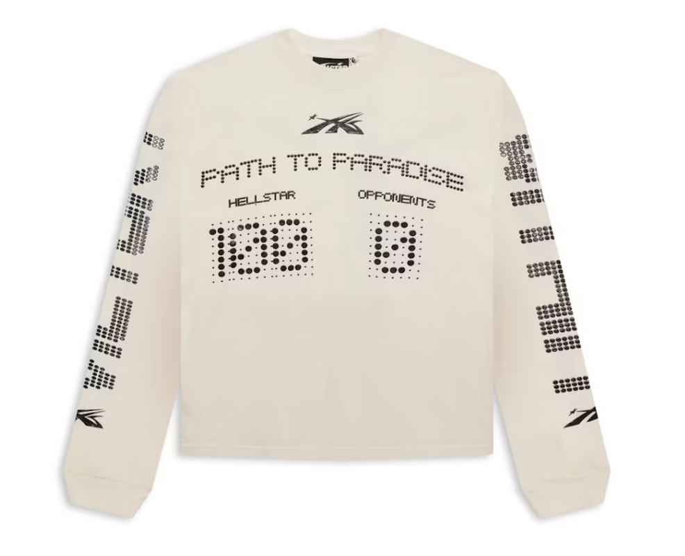 Hellstar Scoreboard L/S T-shirt White