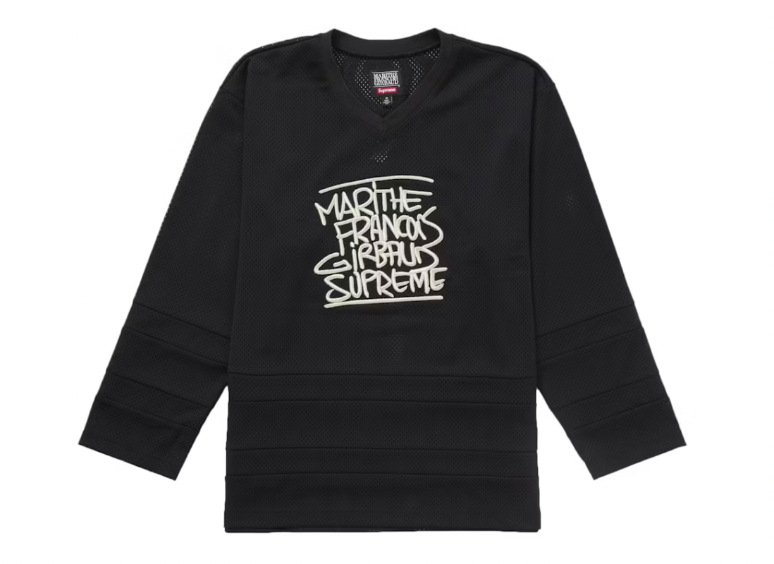 Supreme Marithé + François Girbaud Hockey Jersey Black