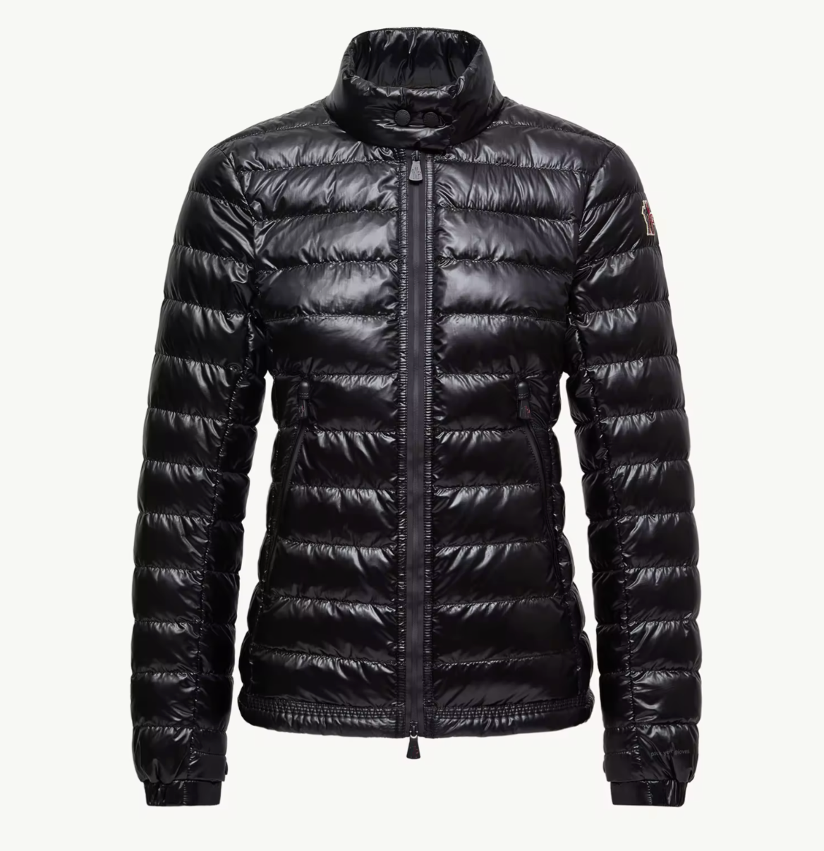 Moncler Walibi Packable Short Down Jacket Black