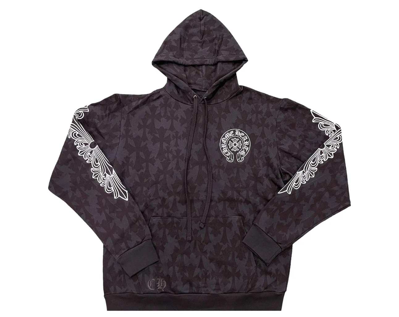 Chrome Hearts Plus Cross All Over Print Hoodie