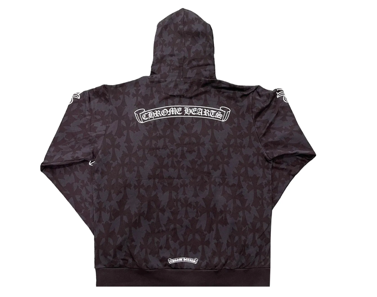 Chrome Hearts Plus Cross All Over Print Hoodie