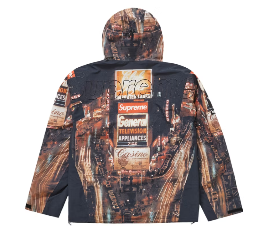 Supreme The North Face Taped Seam Shell Jacket Times Square