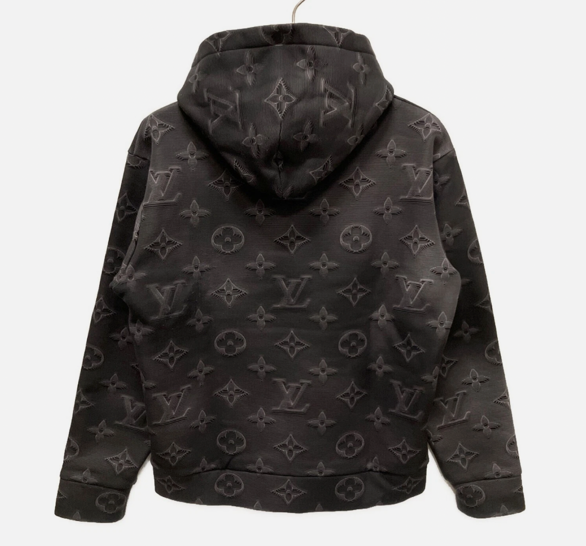 Louis Vuitton 2054 3D Monogram Pullover Hoodie Black