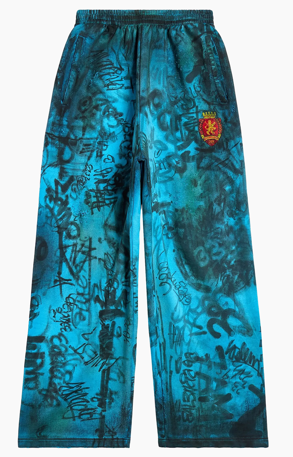 Balenciaga  Skater Baggy Sweatpants Blue
