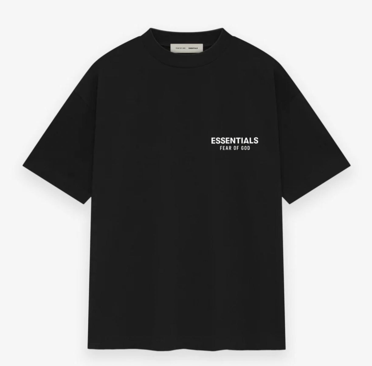 Essentials Classic Short Sleeve Tee Jet Black