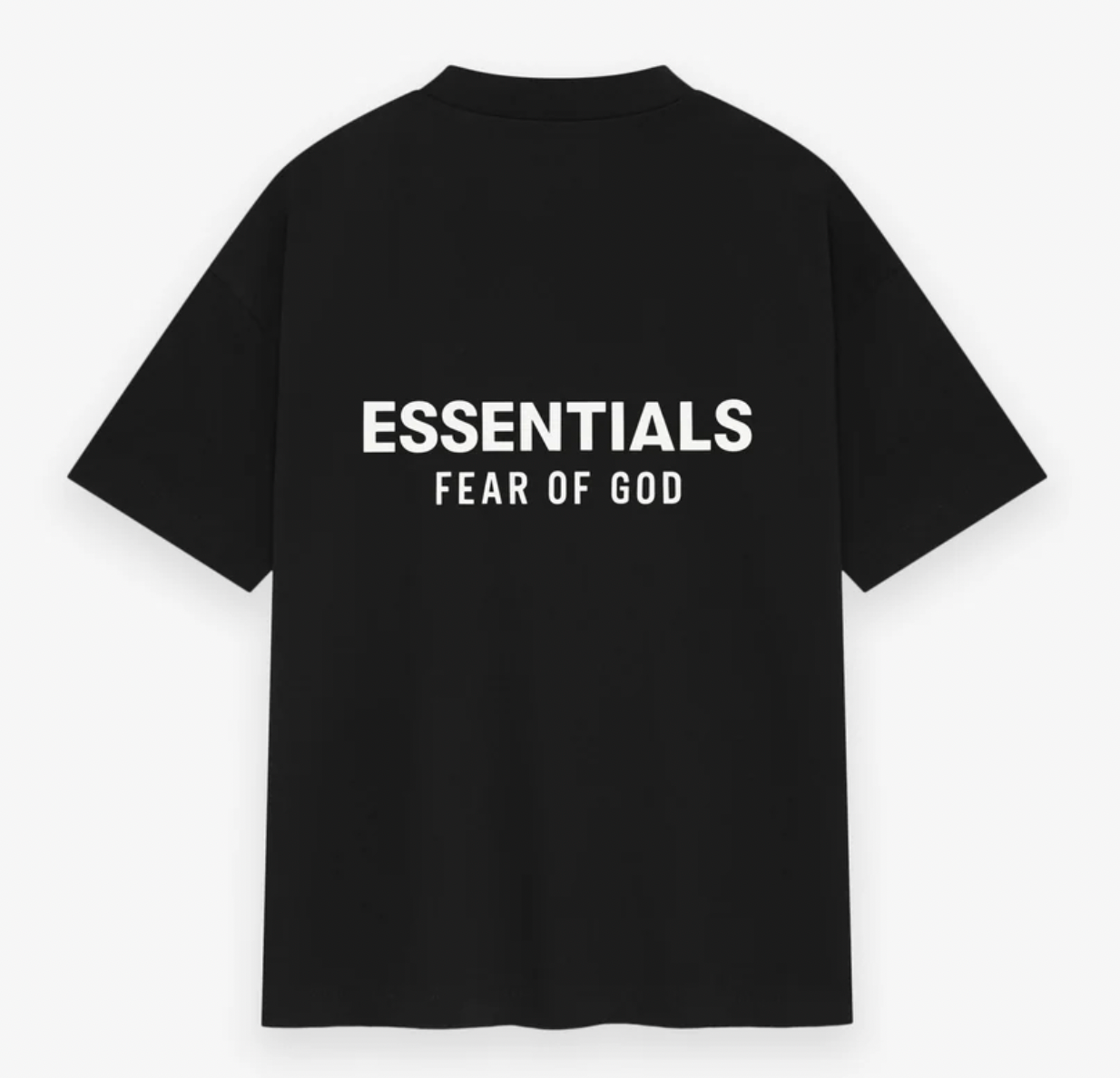 Essentials Classic Short Sleeve Tee Jet Black