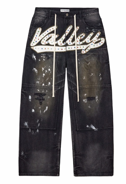 Vale Skittles Fury Painters Carpenter Pants Black