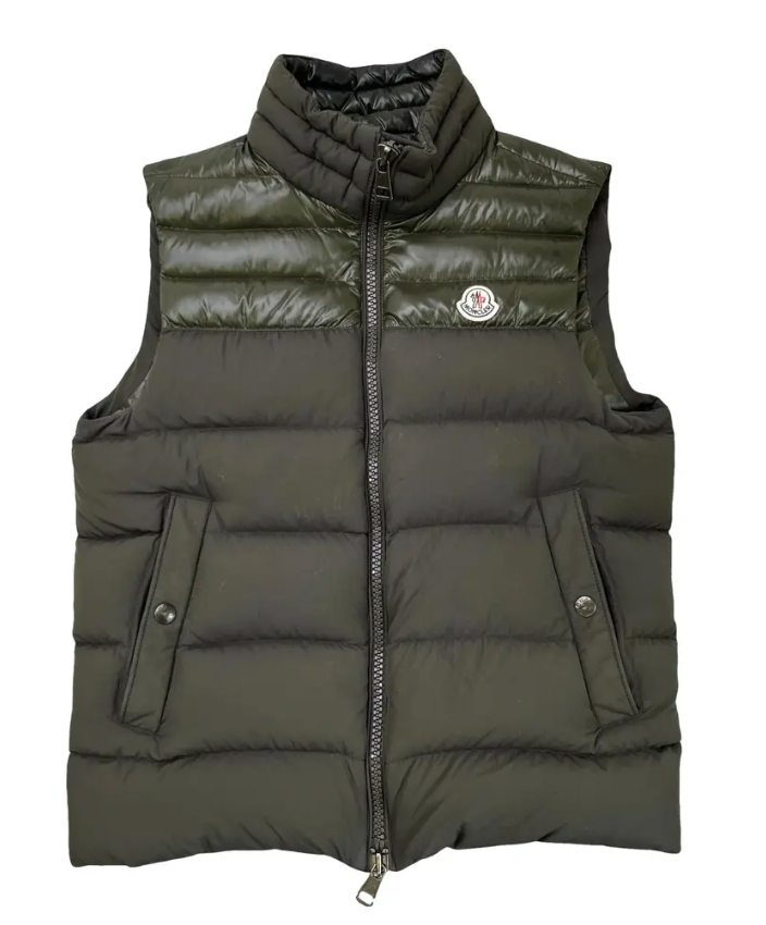 Moncler Dupres Gilet Vest Khaki Green