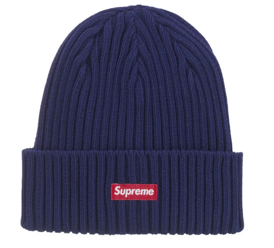 Supreme Overdyed Beanie (SS25) Navy