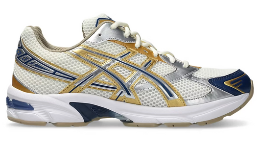 ASICS Gel-1130 Cream Pure Silver Gold Blue