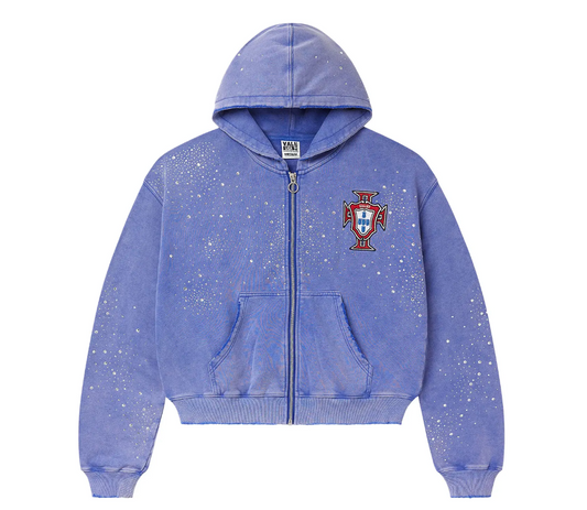 Vale Forever Sea Cluster Zip Up Light Blue