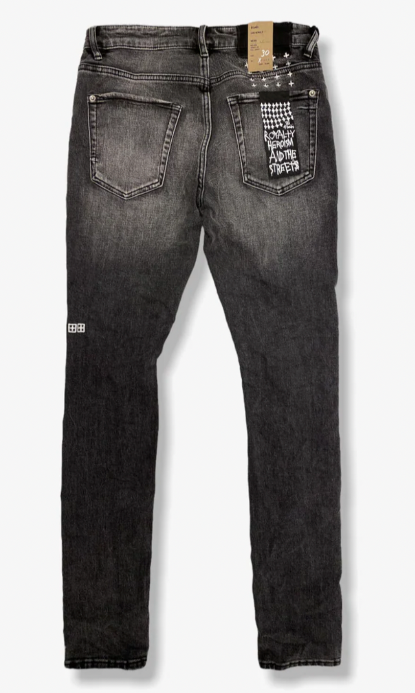 Ksubi Ksubi Van Winkle Chop Up Black Jeans