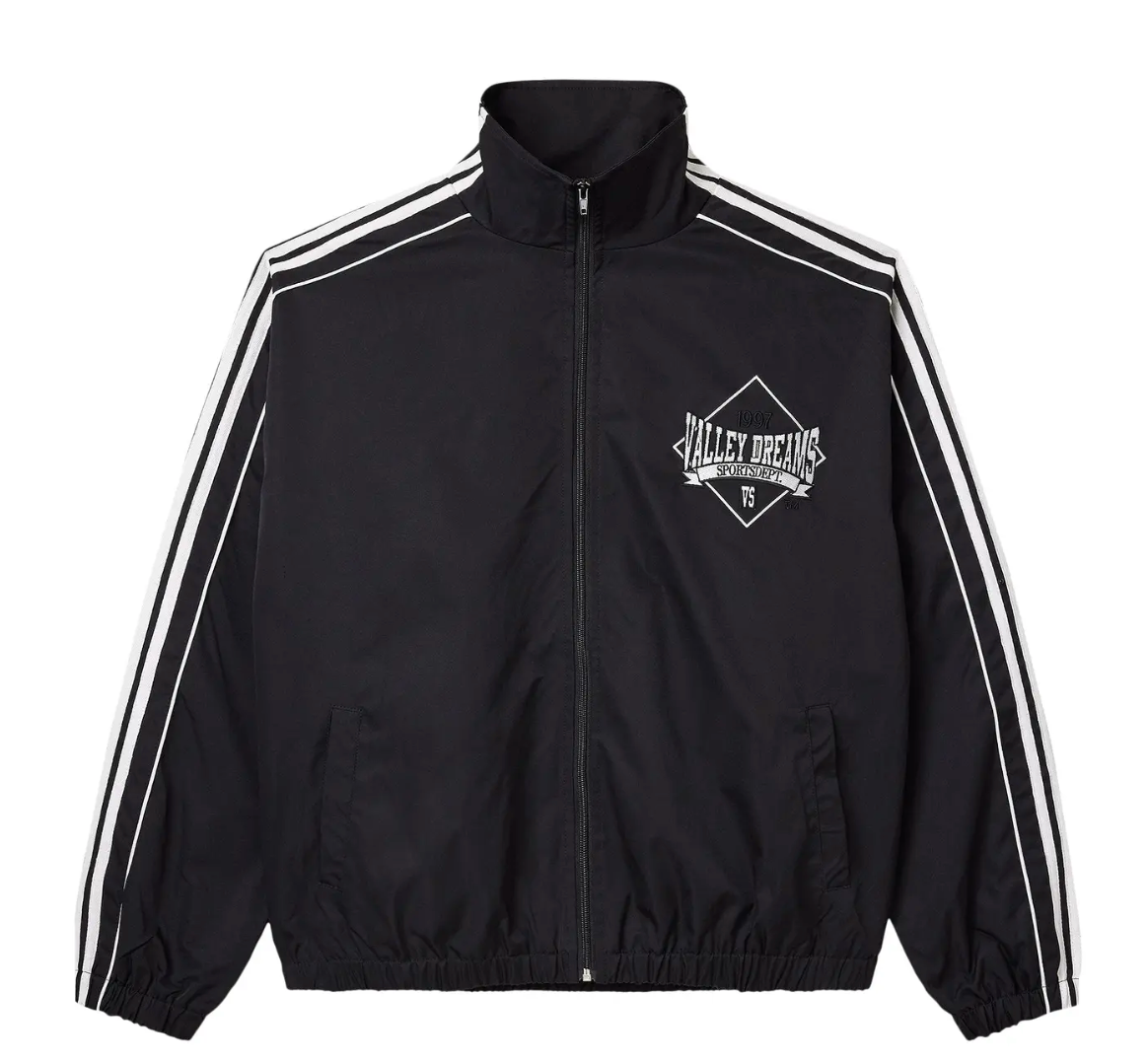 Vale Forever Stripe Track Jacket & Pants Set Black