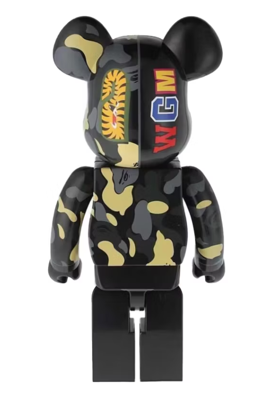 Bearbrick x Bape Shark New York Store Madison Ave 1 Year Anniversary 1000%