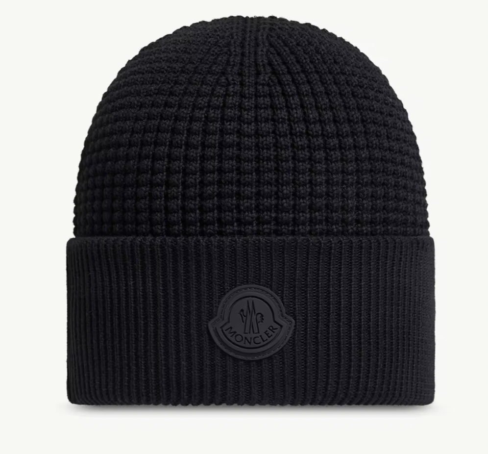 Moncler Beanie Berretto Black