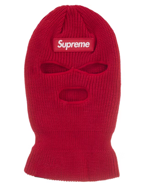 Supreme Box Logo Balaclava Red