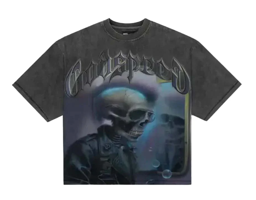 Godspeed Man in the Mirror Tee Grey