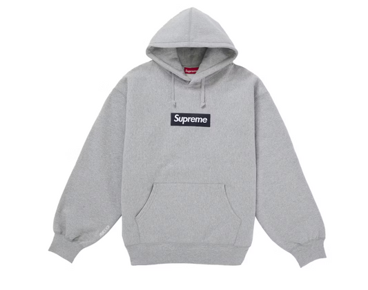 Supreme Box Logo Hooded Sweatshirt (FW25) Heather Grey