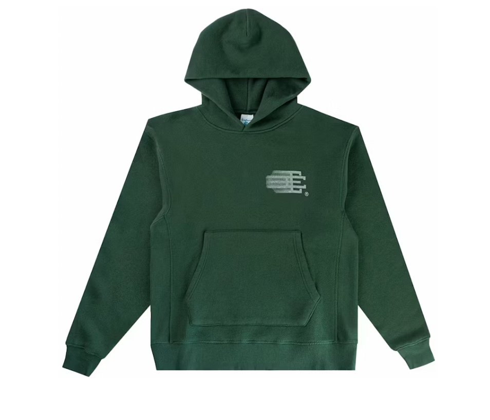 Eric Emnauel Motion Logo Sweatsuit Dark Green Reflective Gray