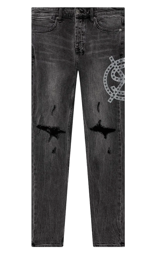 Ksubi Van Winkle Paradox Star Jeans Black