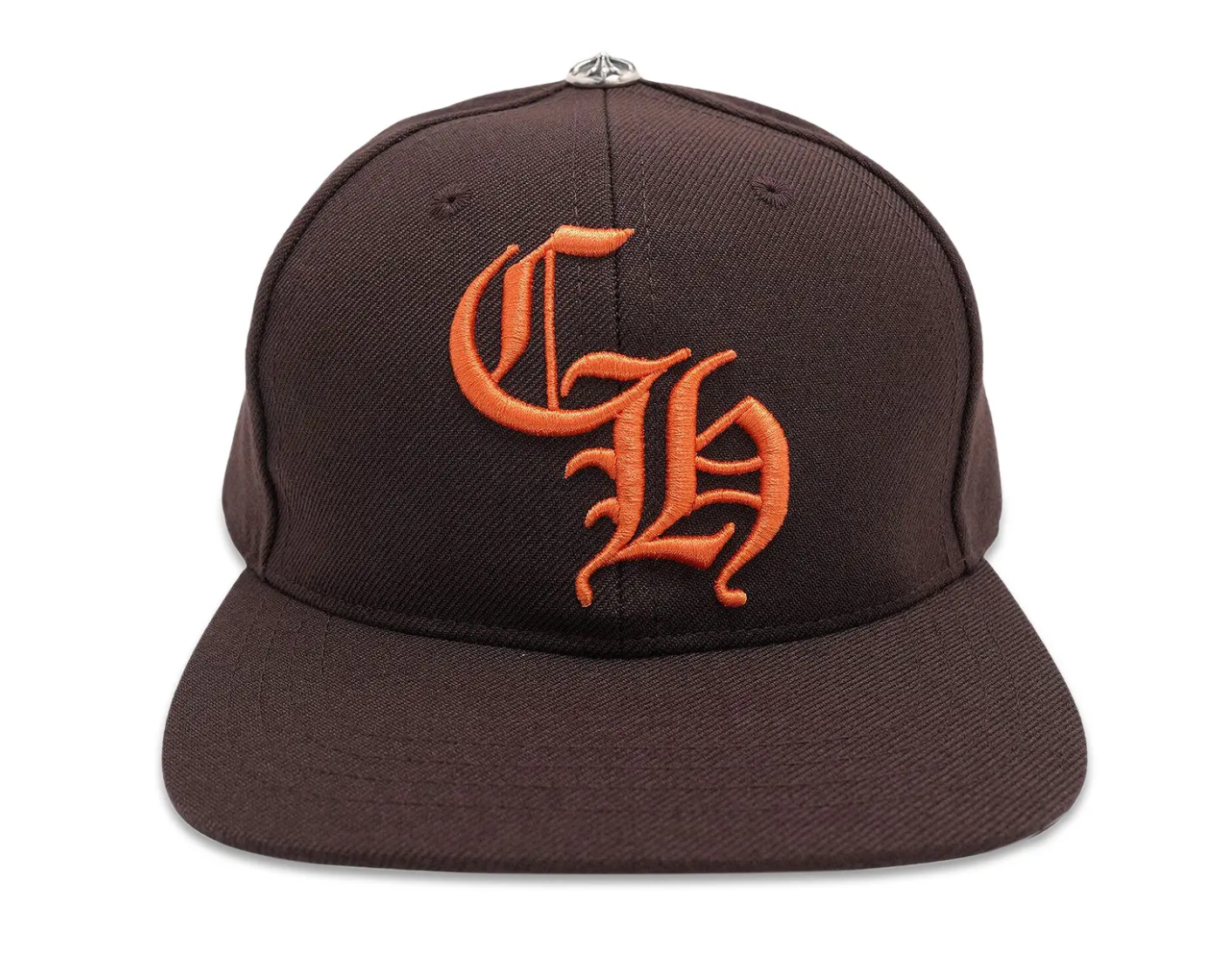 Chrome Hearts CH Baseball Cap Brown/Orange