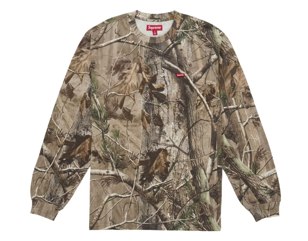 Supreme Small Box L/S Tee (FW25) Realtree AP Camo