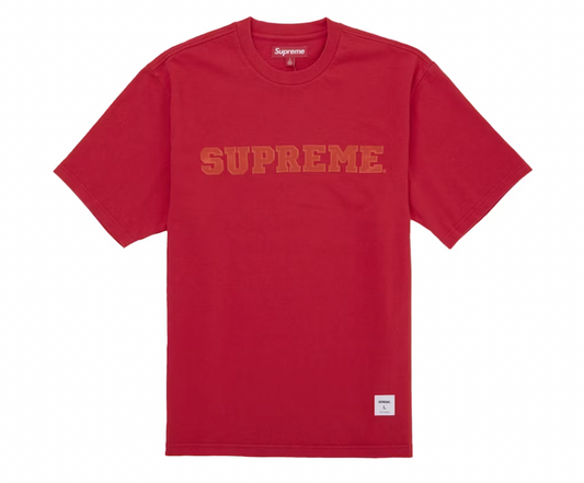 Supreme Collegiate Appliqué S/S Top Red
