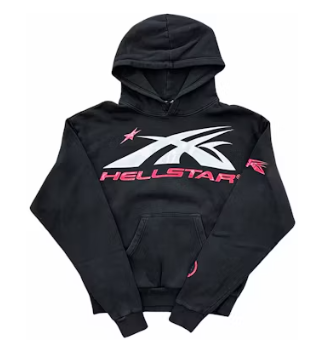 Hellstar Sport Logo Hoodie Black