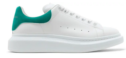 Alexander McQueen Oversized White Aruba Blue Teal