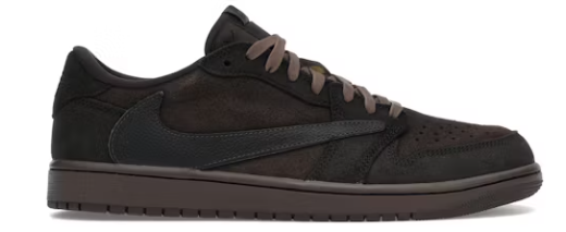 Jordan 1 Retro Low OG SP Travis Scott Velvet Brown